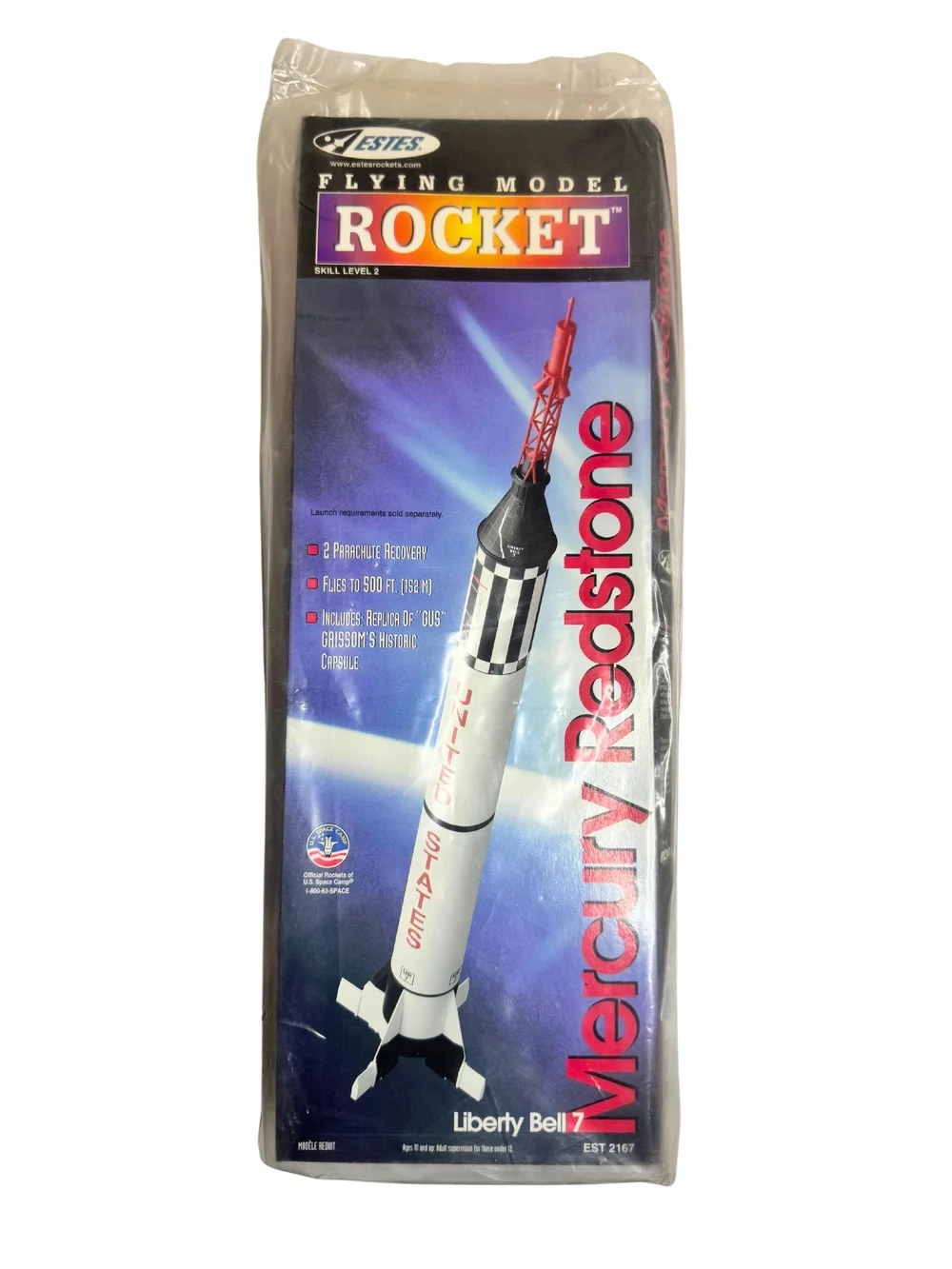 Buy Estes Mercury Redstone Liberty Bell 7 Flying Model Rocket Kit
